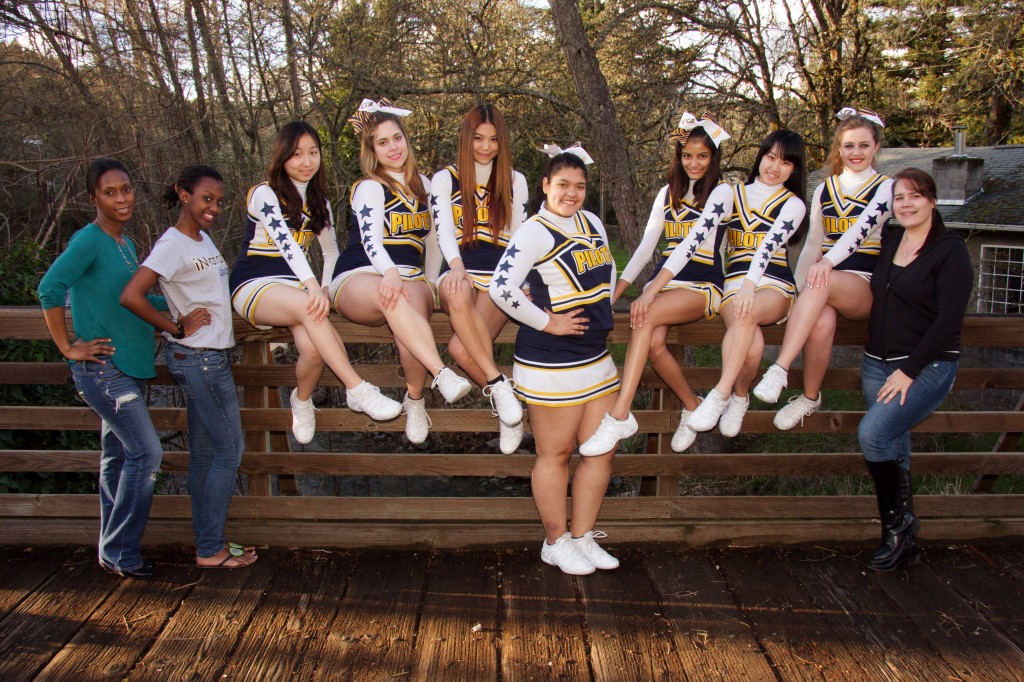 canyonville christian academy, cheerleading, private school, international students, 2013-2014 season