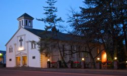 Private school's Chapel, Main Street, Canyonville, Oregon,