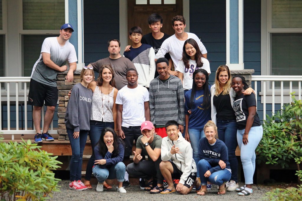 Canyonville Christian Academy's Student Leadership Program, student leaders, multicultural, college prep, training getaway, oregon coast, lake house