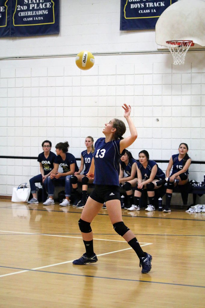 Girls' Volleyball Team at Top Christian Academy