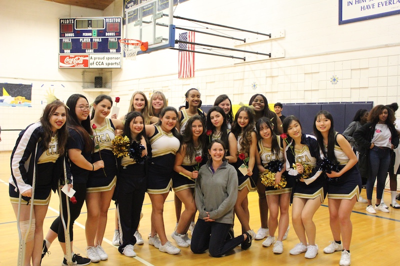 Canyonville Academy, college preparatory high school, cheerleading team
